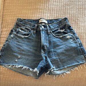 Abercrombie and fitch 
Women's Distressed Denim Shorts